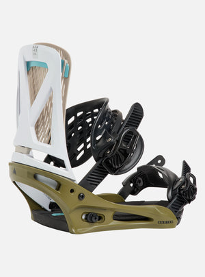 BURTON Genesis Bindings 2027 - White/Dried Moss