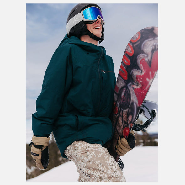 BURTON Gore-tex 2L Pillowline Jacket 2025 - Deep Emerald
