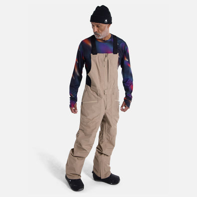 BURTON Gore-Tex 2L Reserve Bib Pant 2025 - Summit Taupe