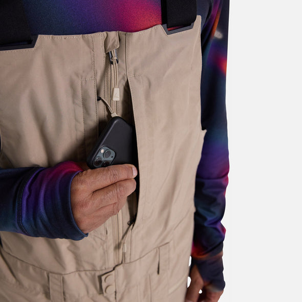 BURTON Gore-Tex 2L Reserve Bib Pant 2025 - Summit Taupe