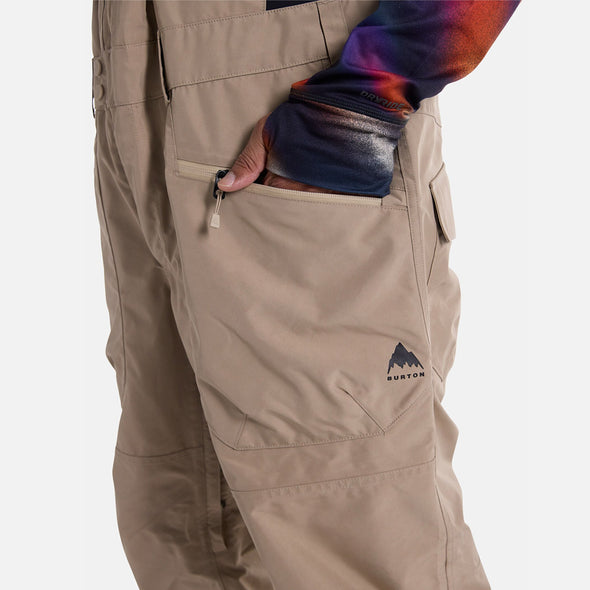 BURTON Gore-Tex 2L Reserve Bib Pant 2025 - Summit Taupe