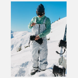 BURTON Gore-Tex 2L Reserve Bib Pant 2026 - Gray Cloud