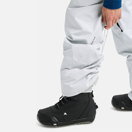BURTON Gore-Tex 2L Reserve Bib Pant 2026 - Gray Cloud