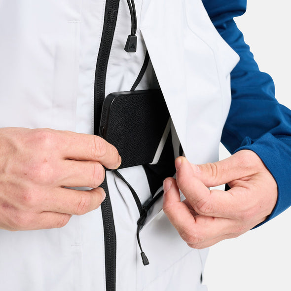 BURTON Gore-Tex 2L Reserve Bib Pant 2026 - Gray Cloud