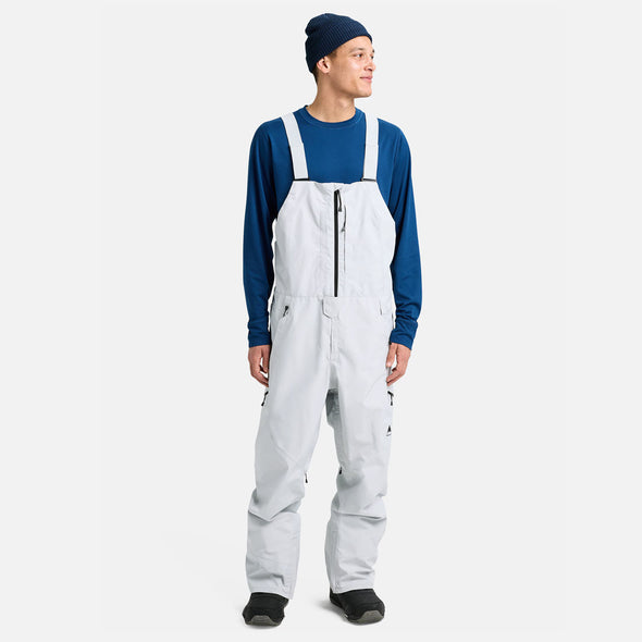 BURTON Gore-Tex 2L Reserve Bib Pant 2026 - Gray Cloud