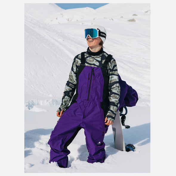 BURTON Gore-Tex 2L Reserve Bib Pant 2026 - Prism Violet/True Black