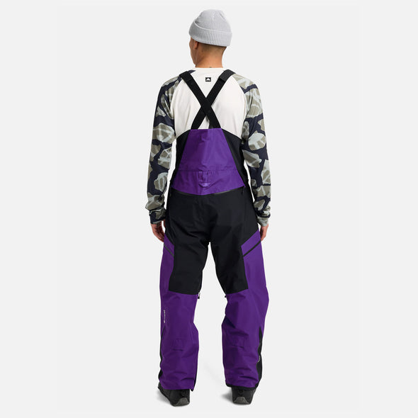 BURTON Gore-Tex 2L Reserve Bib Pant 2026 - Prism Violet/True Black