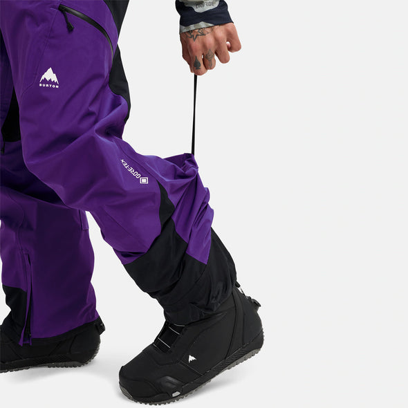 BURTON Gore-Tex 2L Reserve Bib Pant 2026 - Prism Violet/True Black