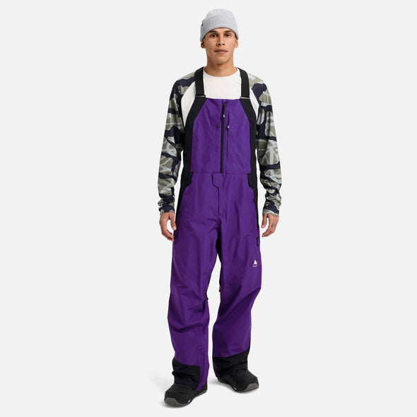 BURTON Gore-Tex 2L Reserve Bib Pant 2026 - Prism Violet/True Black
