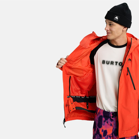 BURTON Gore-Tex 2L Reserve Jacket 2026 - Fiesta Red