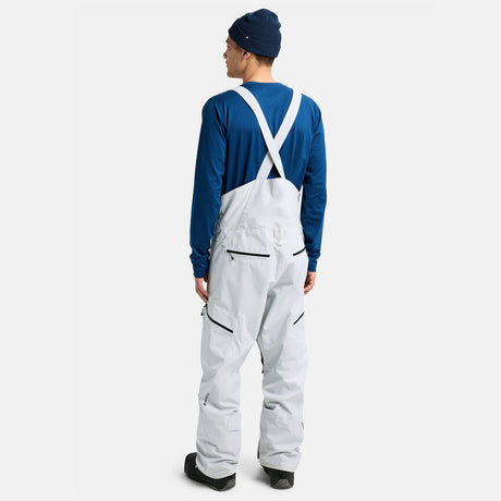 BURTON Gore-Tex 2L Reserve Tall Bib Pant 2026 - Gray Cloud