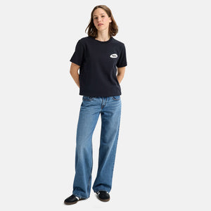 BURTON Heavyweight Logo Tee - True Black