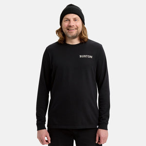 BURTON Heavyweight Photo Long Sleeve Tee - True Black
