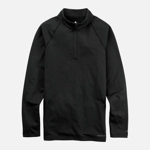 BURTON Heavyweight X Base Layer 1/4 Zip - True Black