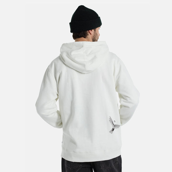 BURTON Instigator W25 Pullover Hood - Stout White