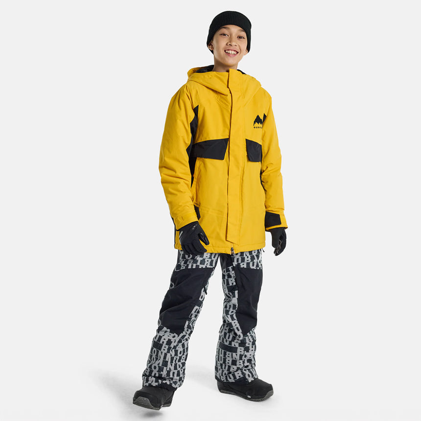BURTON Kids' Ascutney Jacket 2026 - Goldenrod/True Black