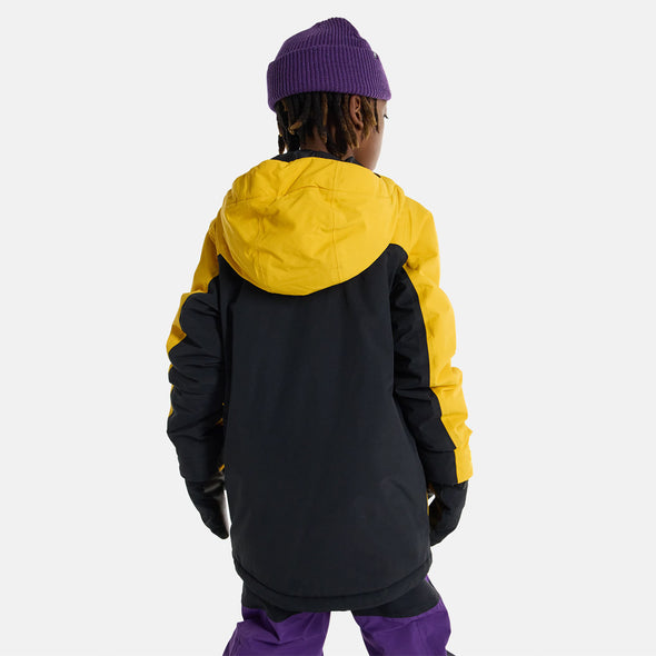 BURTON Kids' Ascutney Jacket 2025 - Goldenrod/True Black