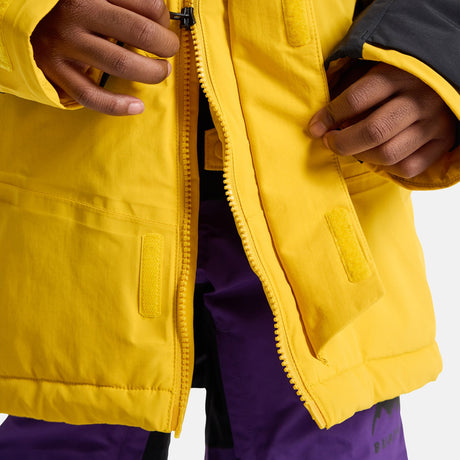 BURTON Kids' Ascutney Jacket 2026 - Goldenrod/True Black
