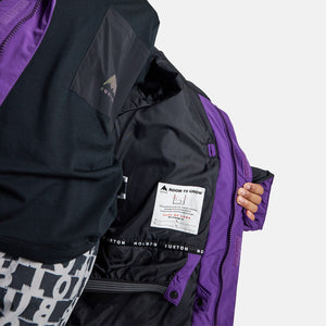 BURTON Kids' Ascutney Jacket 2026 - Imperial Purple/True Black