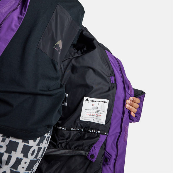 BURTON Kids' Ascutney Jacket 2026 - Imperial Purple/True Black