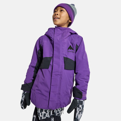 BURTON Kids' Ascutney Jacket 2026 - Imperial Purple/True Black