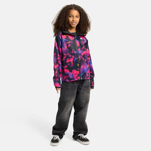 BURTON Kids' Crown Weatherproof Full Zip Hood - Lava Lamp
