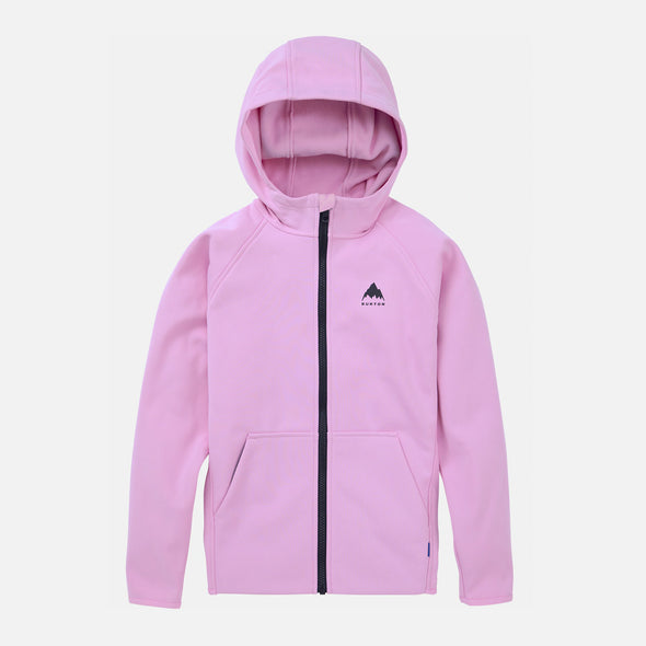 BURTON Kids' Crown Weatherproof Full Zip Hood - Orchid Purple