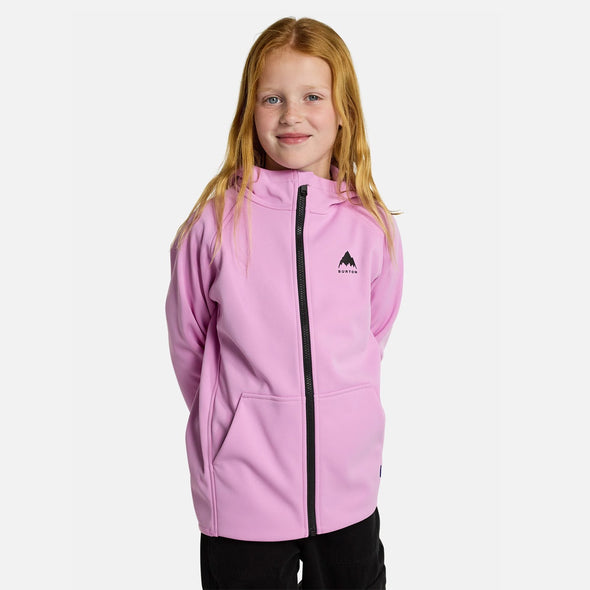 BURTON Kids' Crown Weatherproof Full Zip Hood - Orchid Purple