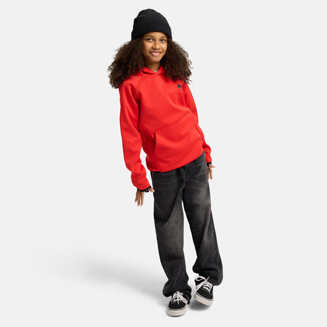 BURTON Kids' Crown Weatherproof Pullover Hood - Flame Scarlet
