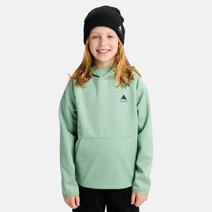 BURTON Kids' Crown Weatherproof Pullover Hood - Soft Sage Heather
