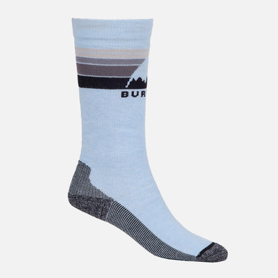 BURTON Kids' Emblem Midweight Sock - Dusty Blue