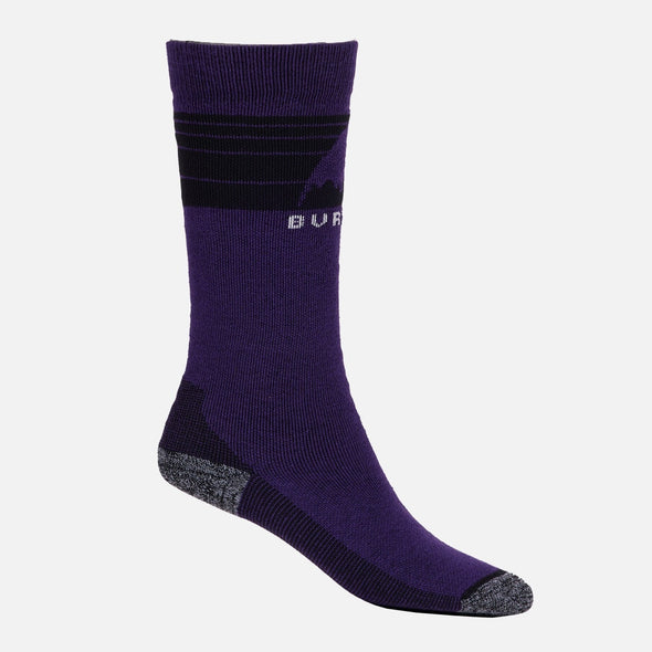 BURTON Kids' Emblem Midweight Sock - Imperial Purple