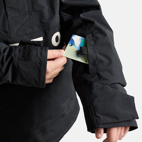 BURTON Kids' Frostner Anorak 2026 - True Black