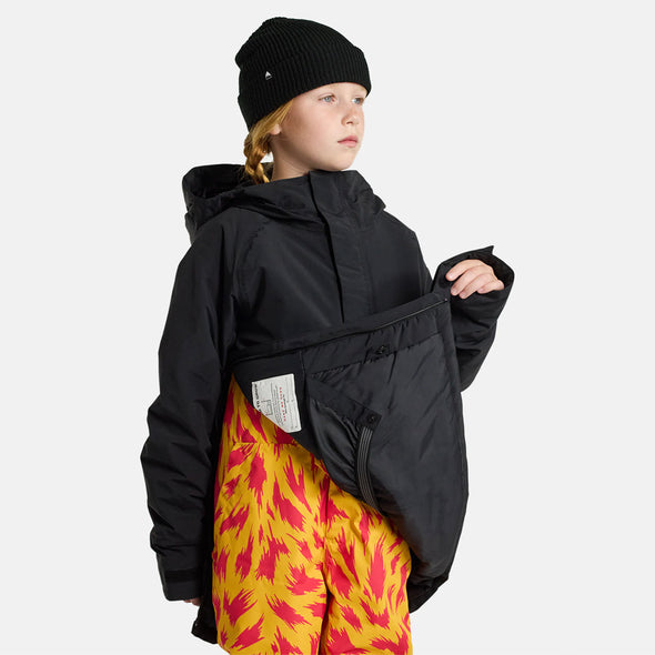 BURTON Kids' Frostner Anorak 2025 - True Black