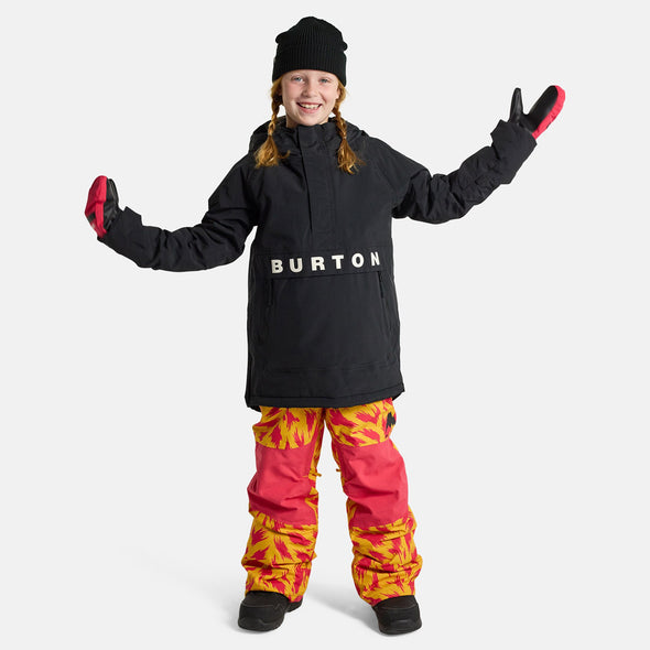 BURTON Kids' Frostner Anorak 2025 - True Black