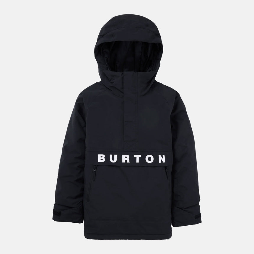 BURTON Kids' Frostner Anorak 2026 - True Black