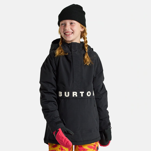 BURTON Kids' Frostner Anorak 2025 - True Black