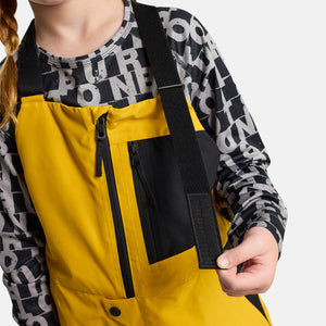 BURTON Kids' Gore-Tex 2L Powline Bib Pant 2025 - Goldenrod/True Black