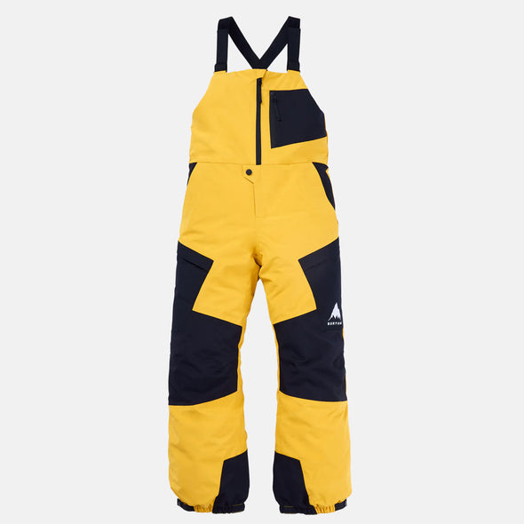 BURTON Kids' Gore-Tex 2L Powline Bib Pant 2025 - Goldenrod/True Black