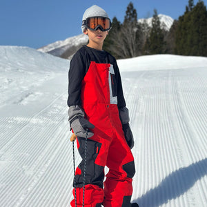 BURTON Kids' Gore-Tex 2L Powline Bib Pant 2026 - Flame Scarlet/True Black