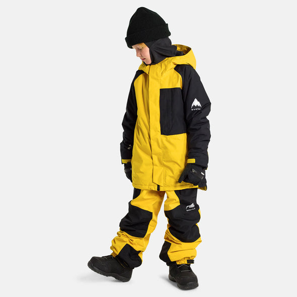 BURTON Kids' Gore-Tex 2L Powline Jacket 2025 - Goldenrod/True Black