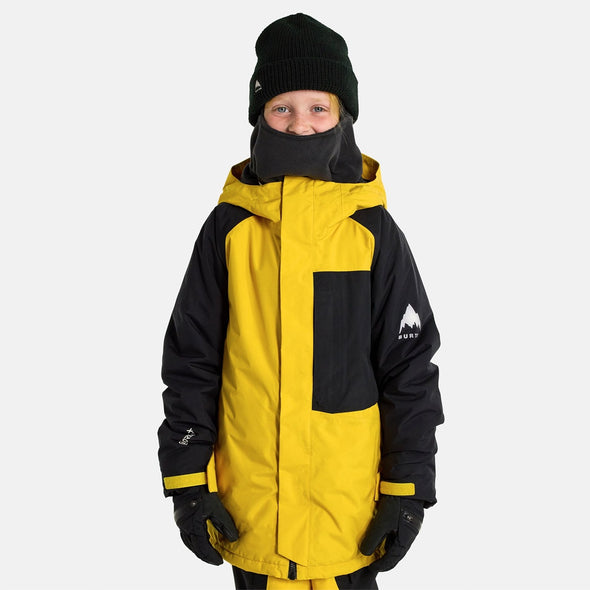 BURTON Kids' Gore-Tex 2L Powline Jacket 2025 - Goldenrod/True Black