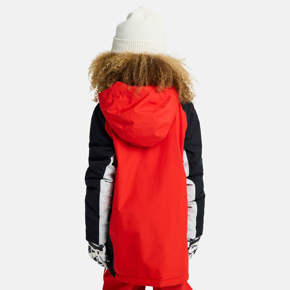 BURTON Kids' Gore-Tex 2L Powline Jacket 2026 - Flame Scarlet/True Black