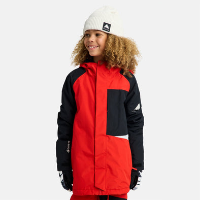 BURTON Kids' Gore-Tex 2L Powline Jacket 2026 - Flame Scarlet/True Black