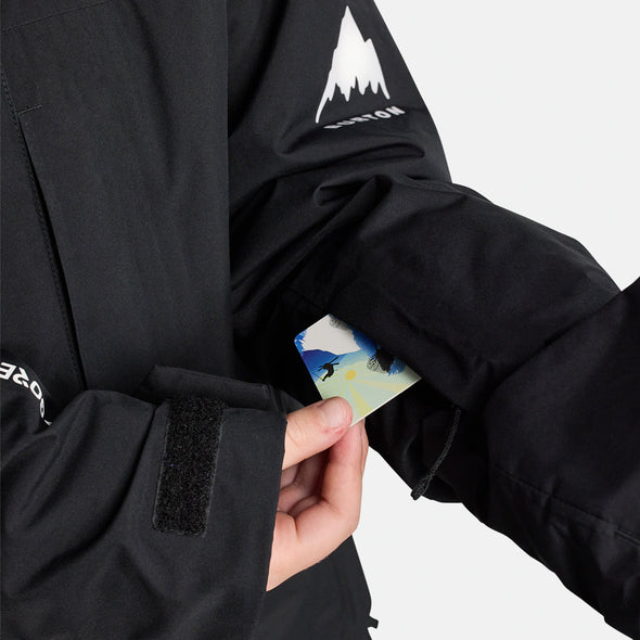 BURTON Kids' Gore-Tex 2L Powline Jacket 2026 - True Black