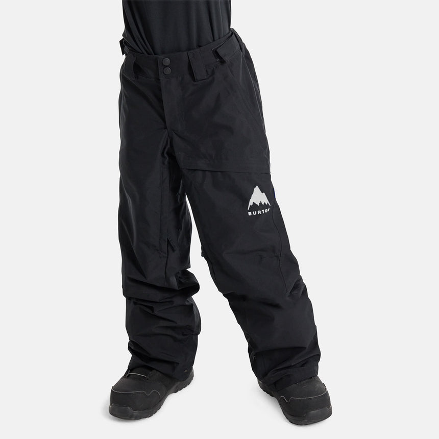 BURTON Kids' Gore-Tex 2L Shell Pant 2026 - True Black