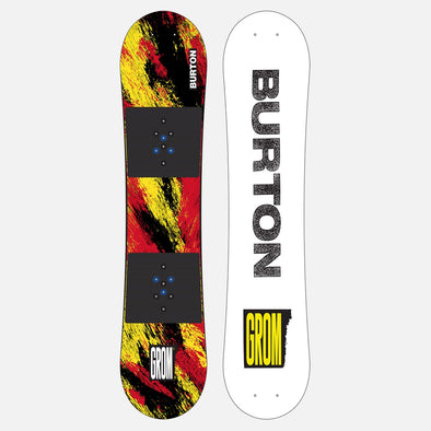 BURTON Kids' Grom Snowboard 2025 - Ketchup/Mustard