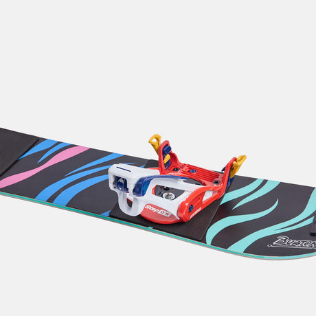 BURTON Kids' Grom Step On Bindings 2026 - White/Multi