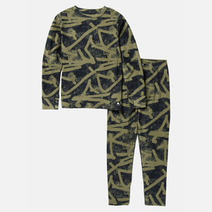 BURTON Kids' Heavyweight Fleece Set - Forest City Streets