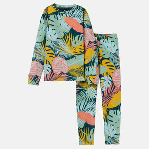 BURTON Kids' Heavyweight Fleece Set - Oversized Tropical